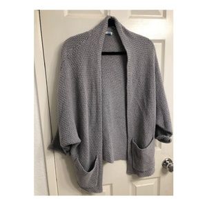 Anthropologie Sparrow Grey Cocoon Cardigan